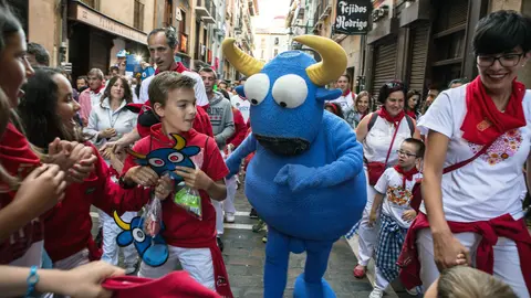 Encierro de Testis (Kukuxumusu) 12 de Julio del 2016
