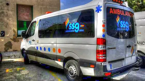 Ambulancia de SSG.