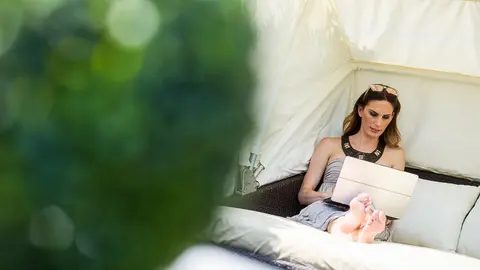 Yolanda, autora del blog de Nadie como mamá. PABLO LASAOSA 02