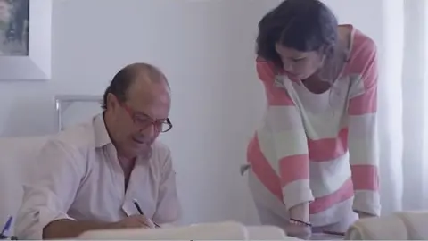 Fernando, paciente de la Clínica Universidad de Navarra, tras superar un cáncer de pulmón