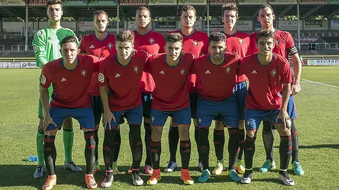 Partido amistoso jugado en Burgos entre Osasuna y Rayo Vallecano con derrota rojilla por 1-5. FOTO - CA OSASUNA (2)