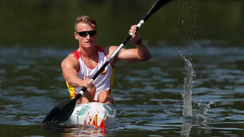 Marcus Walz Cooper duurante las semifinales que ha disputado en los Juegos de Río 2016. EFE/EPA/ORLANDO BARRIA