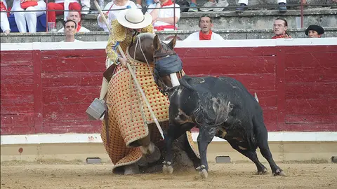Segunda corrida de Tafalla con toros de Dolores Aguirre para los diestros Alberto Aguilar, Joselillo y Javier Antón MIGUEL OSÉS (25)