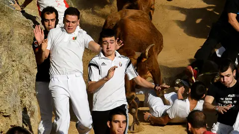 Quinto encierro del Pilón. PABLO LASAOSA 03