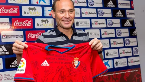 Despedida de Nino como jugador de Osasuna en las instalaciones del Estadio de El Sadar (21). IÑIGO ALZUGARAY