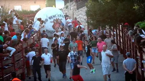 Boloencierro de la localidad de Mataelpino.