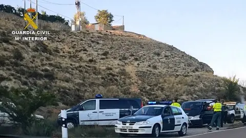 Guardia Civil realizando una detención. GCIVIL