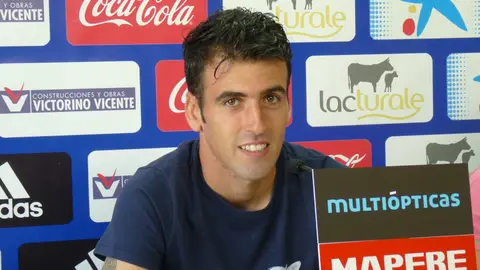 Juan Fuentes en rueda de prensa.