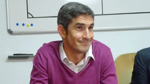 El Alberto navarro internacional Alberto Undiano Mallenco.