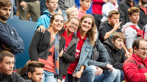 Afición en el Osasuna - Celta. PABLO LASAOSA08