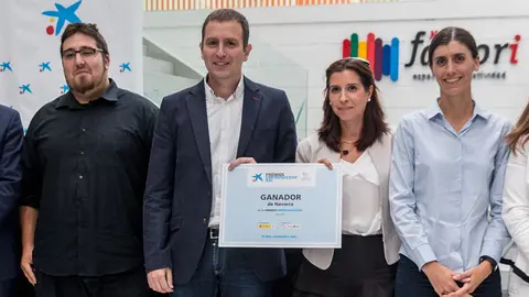 Entrega de los Premios EmprendedorXXI, otorgados por CEIN, La Caixa” y ENISA y con la presencia de Manu Ayerdi, vicepresidente y consejero de Desarrollo Económico del Gobier (10)