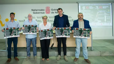 Presentación del torneo de remonte Magna en la Casa del Deporte. Pablo Lasaosa.