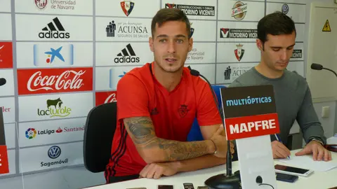 Sergio León en rueda de prensa.