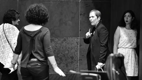 Pleno en el Parlamento de Navarra. PABLO LASAOSA 12