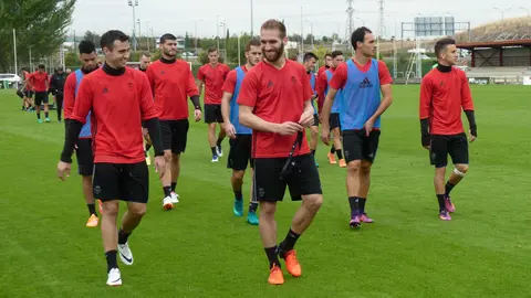 Jaime Romero y Fausto Tienza en primer plano en Tajonar.