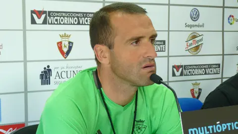 José Manuel Mateo en rueda de prensa.