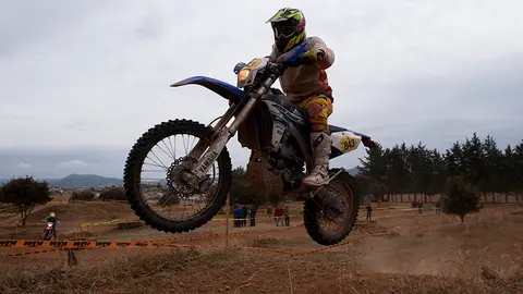 Segunda jornada de Motociclismo Enduro en Navarra. MIGUEL OSÉS (19)
