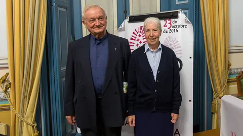 El arzobispo de Pamplona y Tudela, Francisco Pérez, acompañado de delegados y misioneros, presenta el Domingo Mundial de las Misiones (DOMUND) en el arzobispado (1). IÑIGO ALZUGARAY