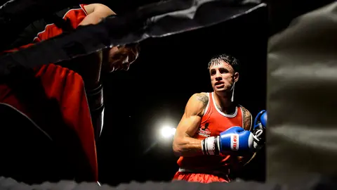 Velada de Kick Boxing en el pabellón Anaitasuna. PABLO LASAOSA (3)