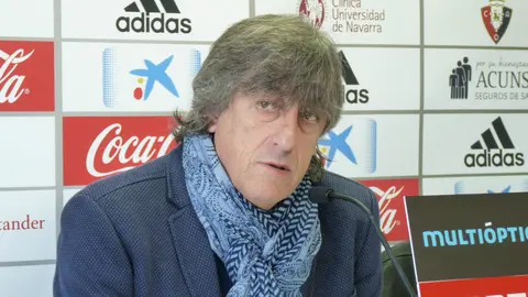 Martín Monreal en rueda de prensa.