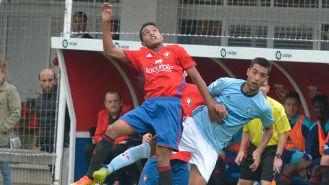 Osasuna Promesas - Celta. MIGUEL OSÉS (11)