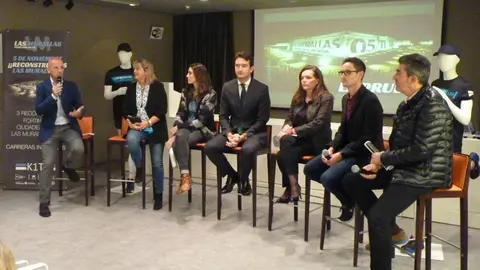 Presentación de la Carrera de las Murallas en el Corte Inglés.