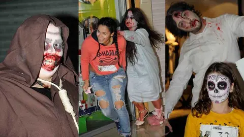 IV Carrera Infantil de Zombies celebrada el martes 1 de Noviembre en el centro comercial La Morea (8)