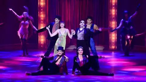 Primera representación en la capital navarra del musical _Cabaret_, dirigido por Jaime Azpilicueta e interpretado por Cristina Castaño, Armando Pita y Alejandro To (6)