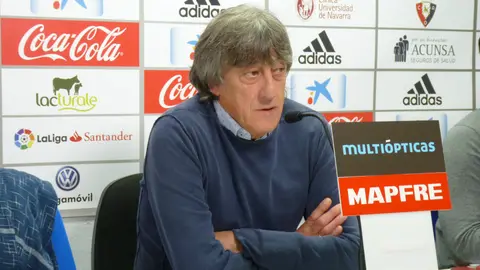 Martín Monreal en rueda de prensa.