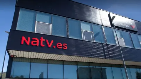 Sede de Navarra Televisión, en Berrioplano. ARCHIVO