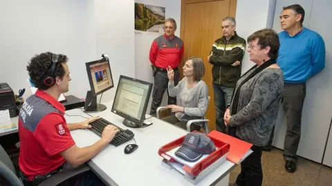 La lengua de signos y el nuevo método para interponer denuncias en la Policía Foral