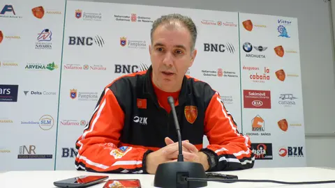 Joaquín Prado en rueda de prensa.