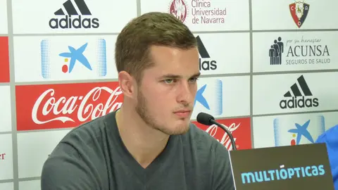 Goran Causic en rueda de prensa.