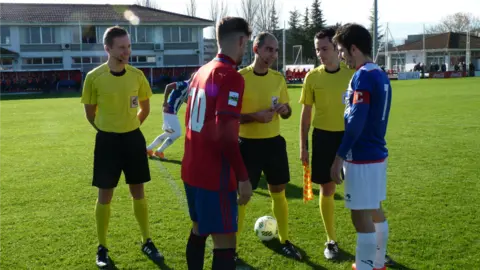 Partido Osasuna B - Izarra en Tajonar.