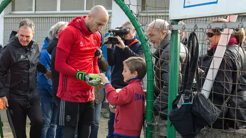 Entrenamiento de Osasuna en Tajonar (2). IÑIGO ALZUGARAY