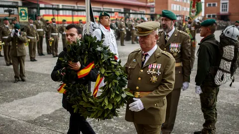 Celebración del Día de la Inmaculada en el acuartelamiento del Regimiento América 66. PABLO LASAOSA 20