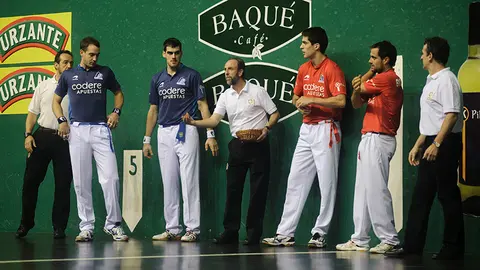 Campeonato por parejas- Bengoetxea IV-Larumbe contra Ezkurdia-Merino II. MIGUEL OSÉS