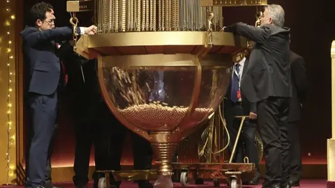 El Teatro Real acoge El Sorteo Extraordinario de Navidad. EFE