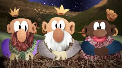 Imagen del cortometraje de Aitor Ortiz de Felipe, segundo clasificado en el concurso de vídeos de la Cabalgata de Pamplona