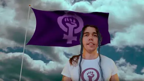 El youtuber Zorman en su vídeo 'Soy una feminista moderna'