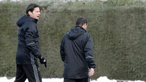 Último entrenamiento de Osasuna antes del partido contra el Granada. PABLO LASAOSA 06