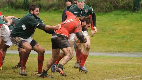 Rugby-La Única vs Iruña R.C (Senior A). La Única  vs Bera Bera (Senior B). MIGUEL OSÉS_1