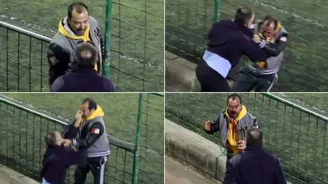 Pelea de padres en un partido de juveniles en Canarias.