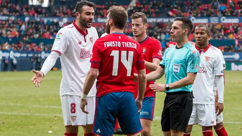 Partido de Liga entre Osasuna y Sevilla (3-4) disputado en El Sadar (18). IÑIGO ALZUGARAY