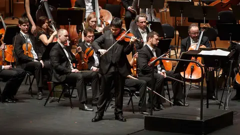 Teatro Mariinsky con el Orfeón Pamplonés en Baluarte. IÑAKI ZALDÚA 2