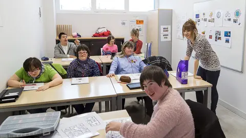 Inauguración de la nueva sede de la Asociación Síndrome de Down de Navarra (20). IÑIGO ALZUGARAY