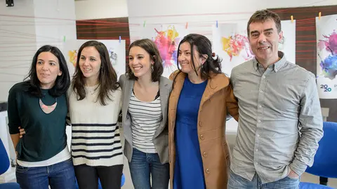 Irene Montero participa en un encuentro en el que se presentan y debaten los documentos _Podemos para Todas_ y el _Plan 2020_ para ganar las elecciones al PP. PABLO LASAOSA 02