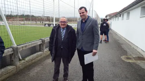 Lus Sabalza y Rubén Goñi en Tajonar.