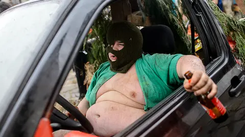 Celebración del carnaval de Ituren y Zubieta. FOTO PABLO LASAOSA (9)