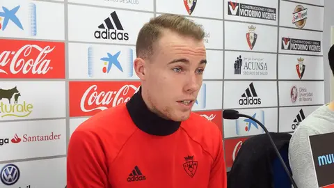 Carlos Clerc en rueda de prensa.